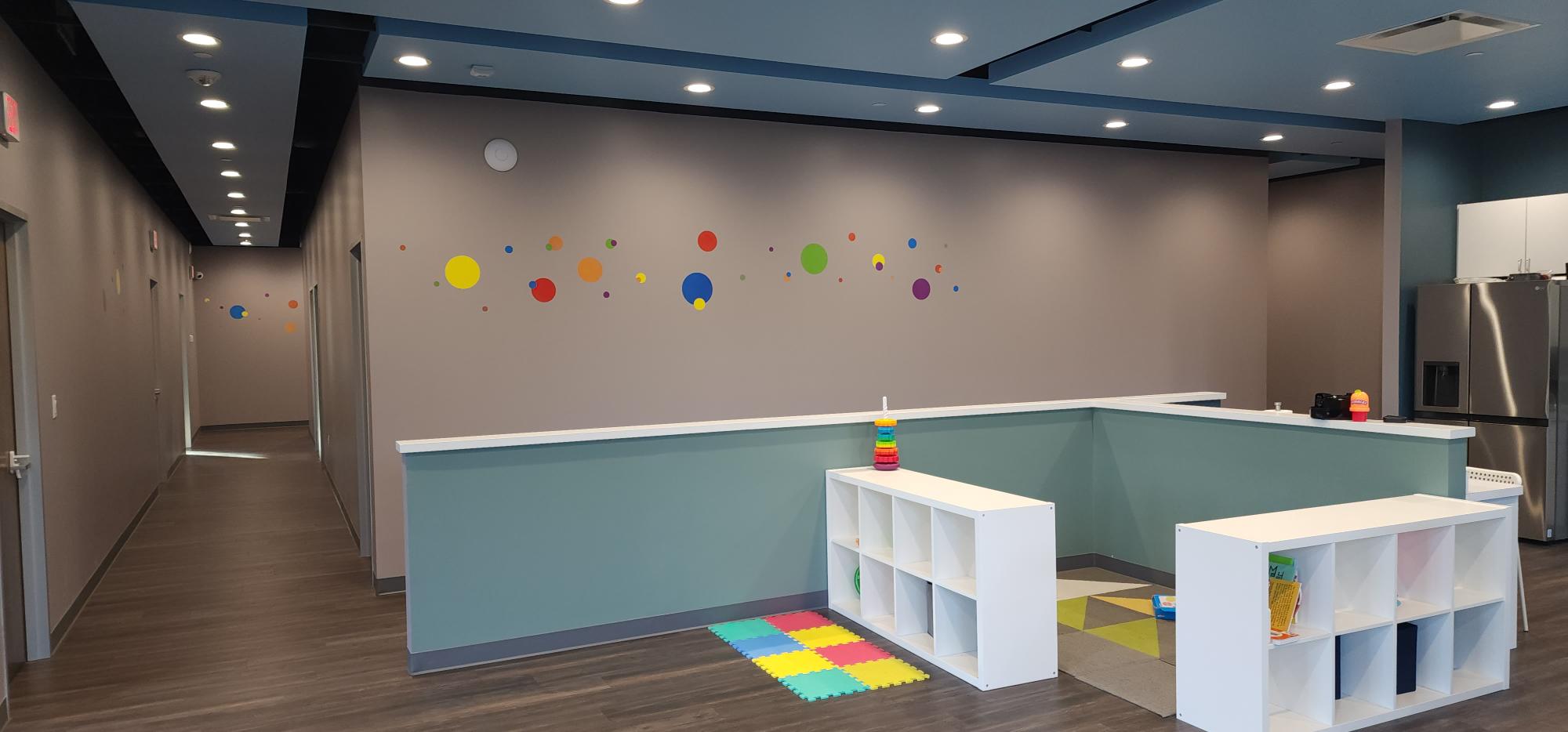Pearland ABA Therapy | Play Area and Cubbyholes