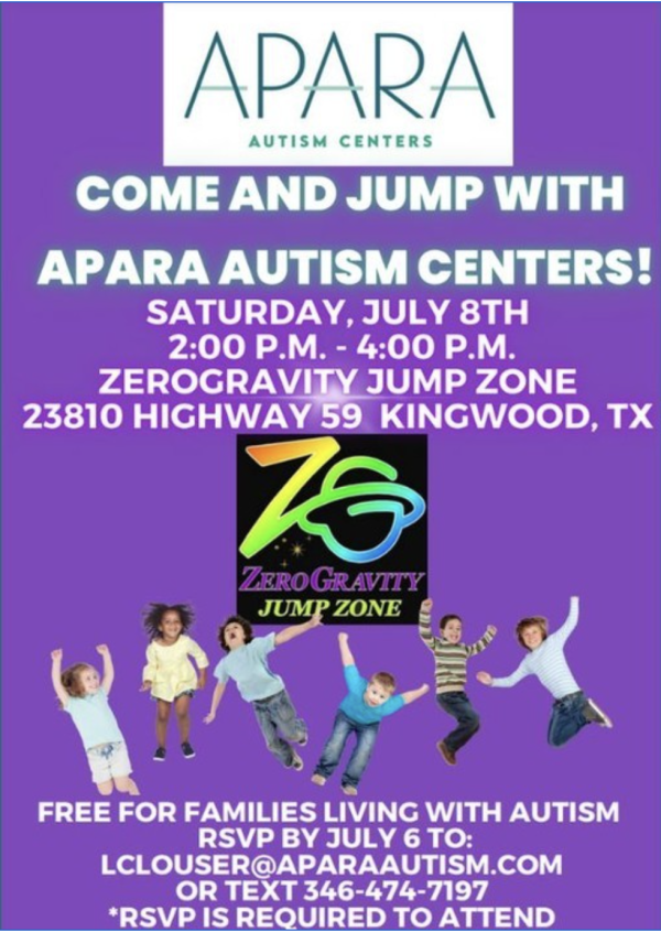 October Sensory Friendly Events in Dallas And Houston - Apara Autism Center